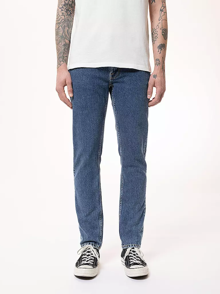 NUDIE JEANS | Jeans Slim Fit Lean Dean  | blau