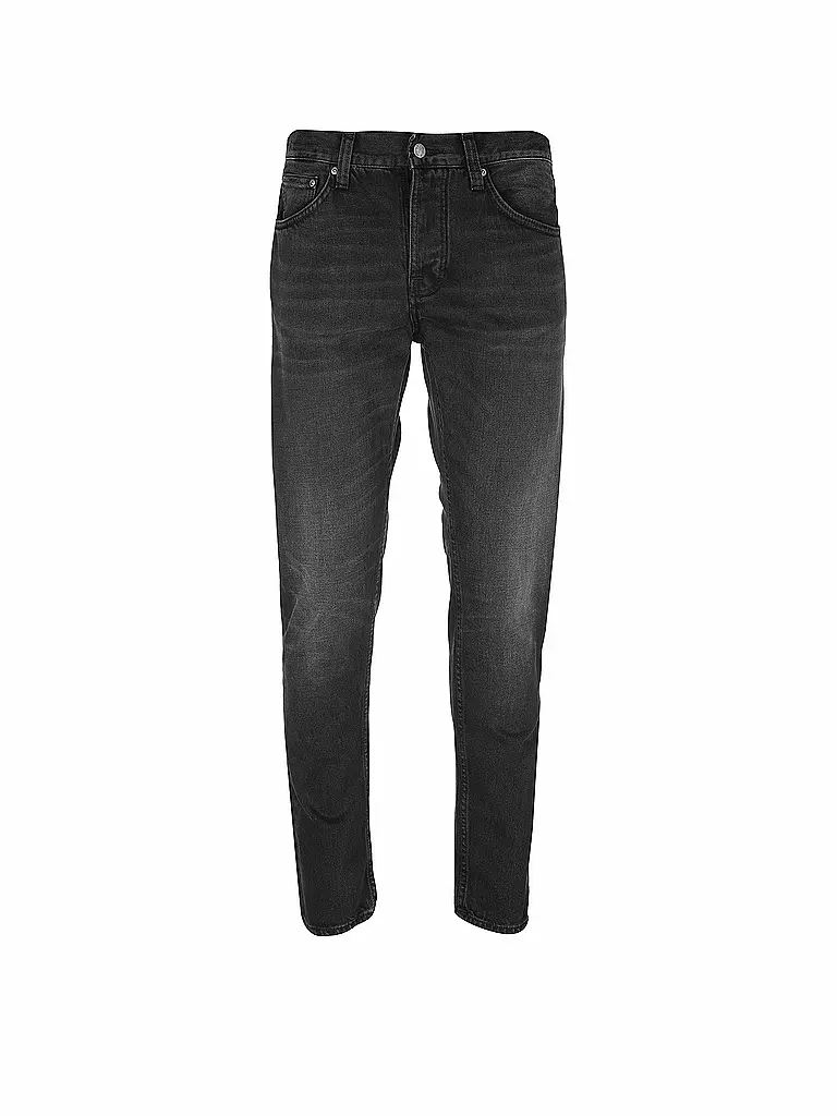 NUDIE JEANS | Jeans Tapered Fit Edddie | schwarz