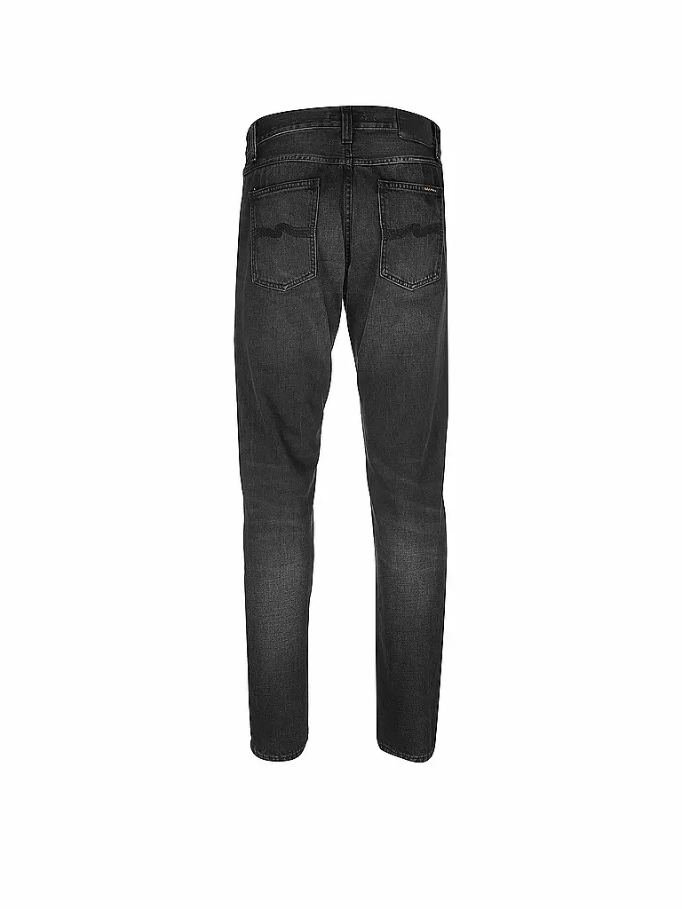 NUDIE JEANS | Jeans Tapered Fit Edddie | schwarz