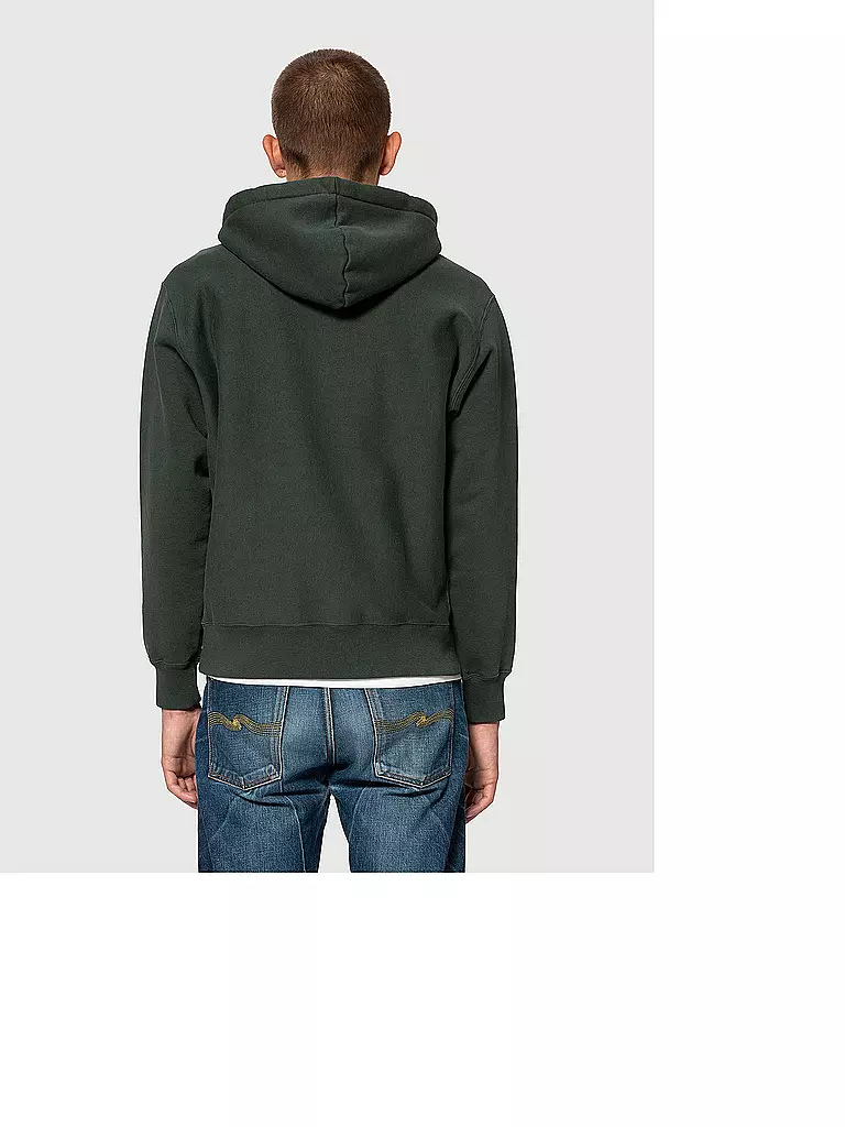 NUDIE JEANS | Kapuzensweater - Hoodie FREDERICK | blau