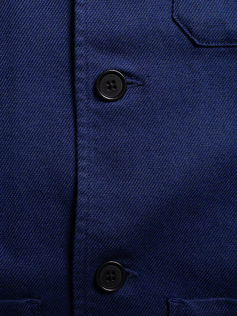 NUDIE JEANS | Overshirt BARNEY | blau