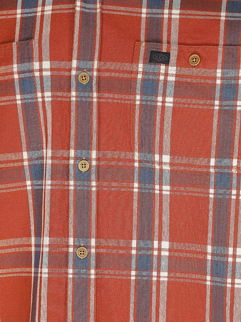 NUDIE JEANS | Overshirt FILIP BASKET PLAID | rot