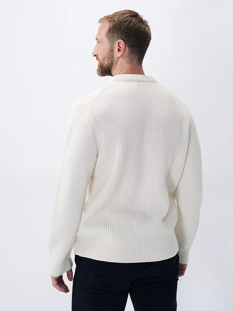 NUDIE JEANS | Pullover AUGUST | creme
