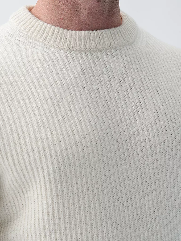 NUDIE JEANS | Pullover AUGUST | creme
