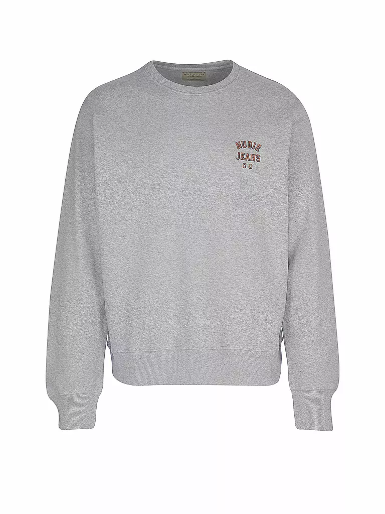 NUDIE JEANS | Pullover Frasse  | grau