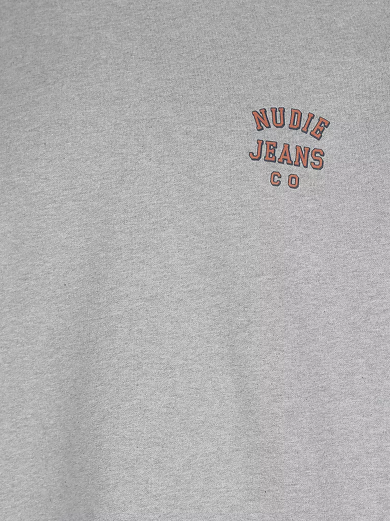 NUDIE JEANS | Pullover Frasse  | grau