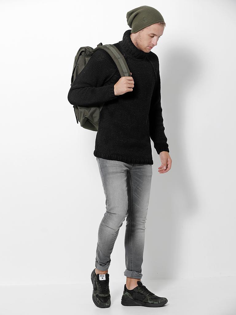 NUDIE JEANS | Rollkragen-Pullover "Hans" | schwarz