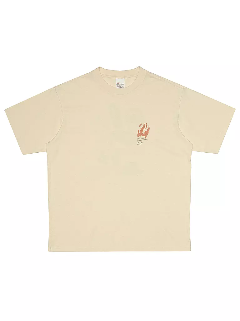 NUDIE JEANS | T-Shirt  | creme