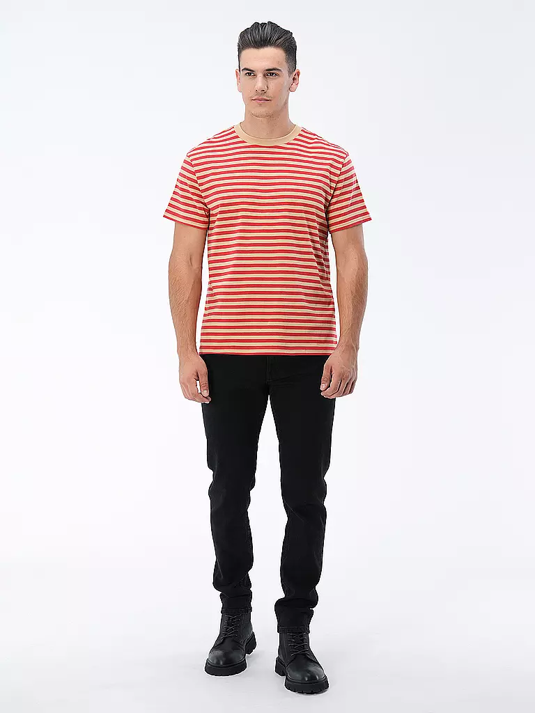 NUDIE JEANS | T-Shirt  | rot