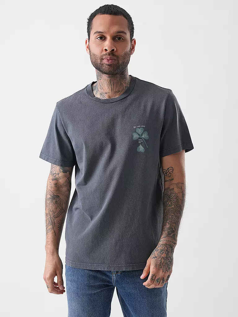 NUDIE JEANS | T-Shirt  | grau