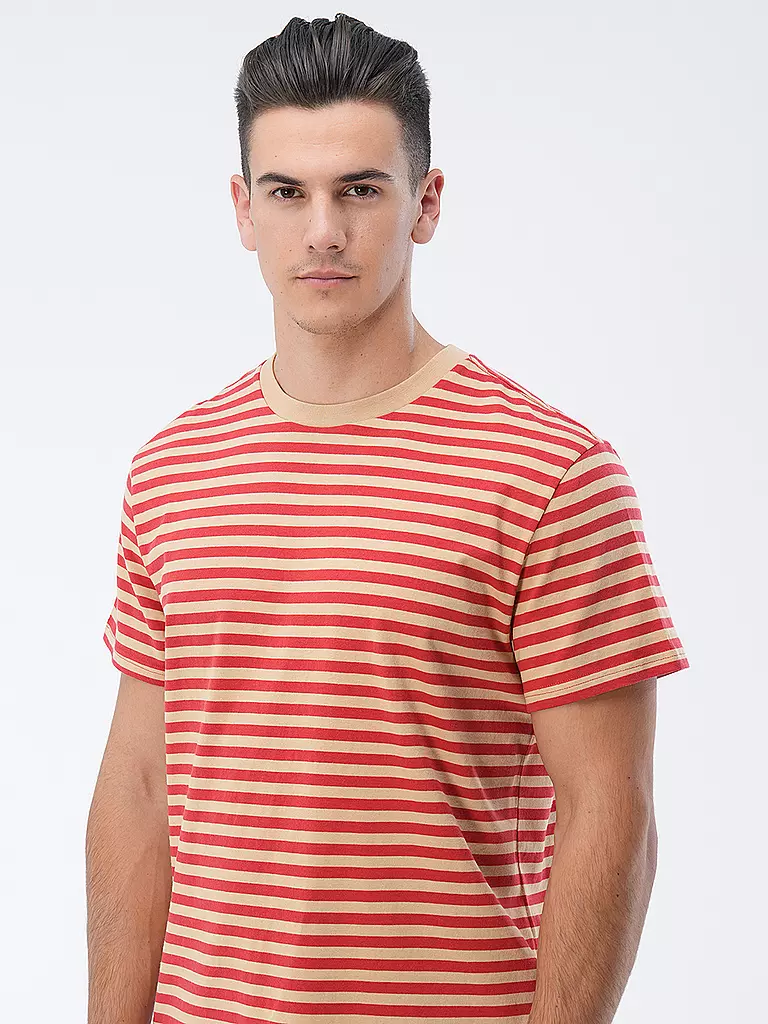 NUDIE JEANS | T-Shirt  | rot