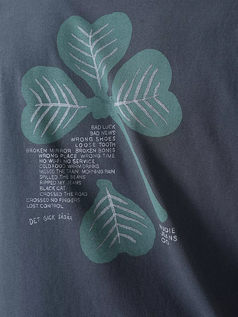NUDIE JEANS | T-Shirt  | grau