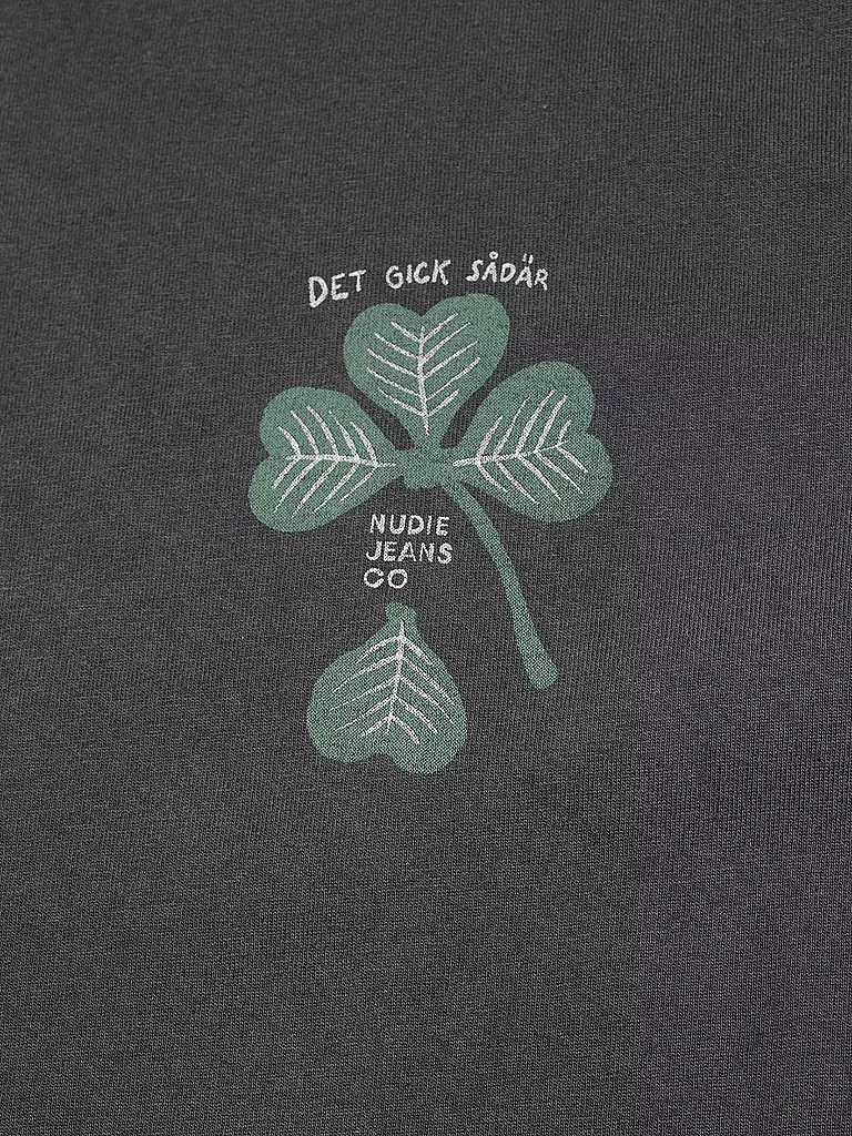 NUDIE JEANS | T-Shirt  | grau