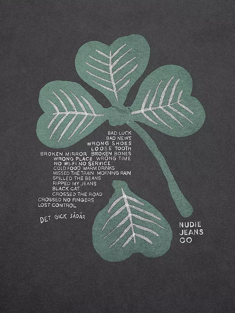 NUDIE JEANS | T-Shirt  | grau
