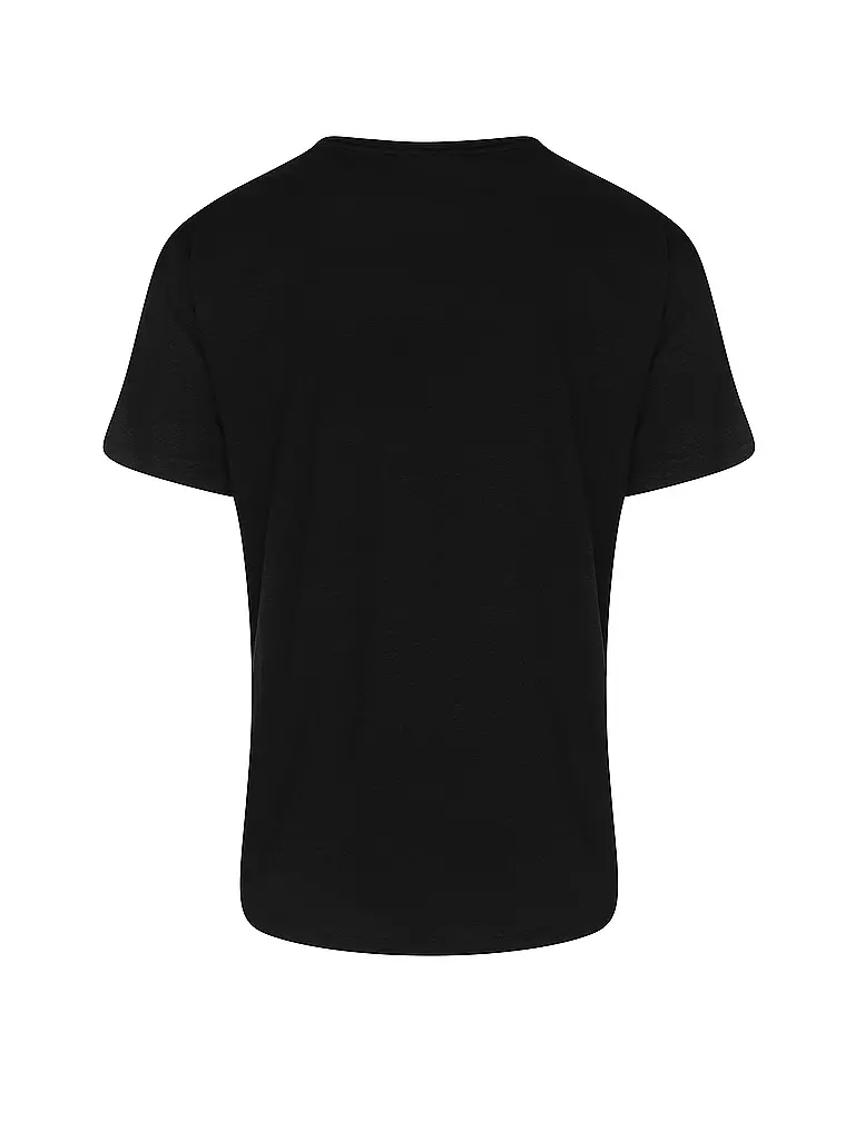 NUDIE JEANS | T-Shirt ROFFE | schwarz