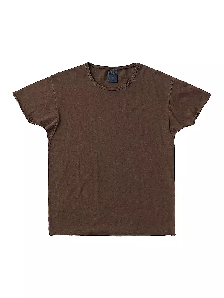 NUDIE JEANS | T-Shirt Roger | braun