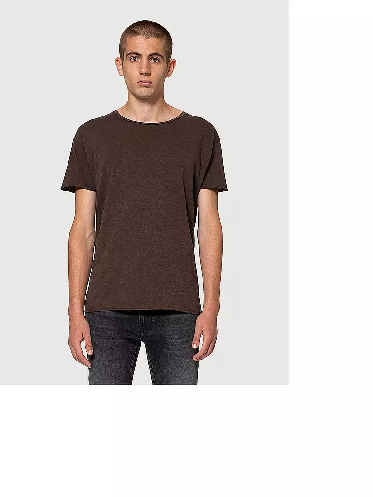 NUDIE JEANS | T-Shirt Roger | weiss