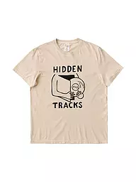 NUDIE JEANS | T-Shirt ROY HIDDEN TRACKS | creme