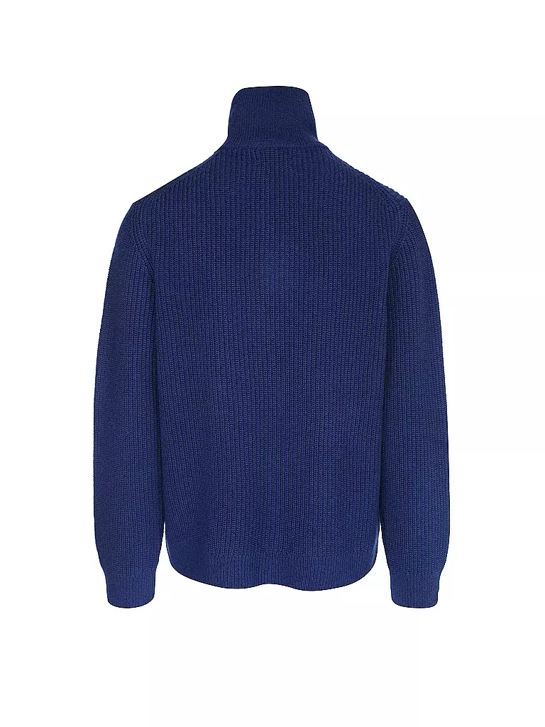 NUDIE JEANS | Troyer Pullover | blau