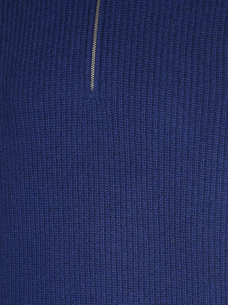 NUDIE JEANS | Troyer Pullover | blau