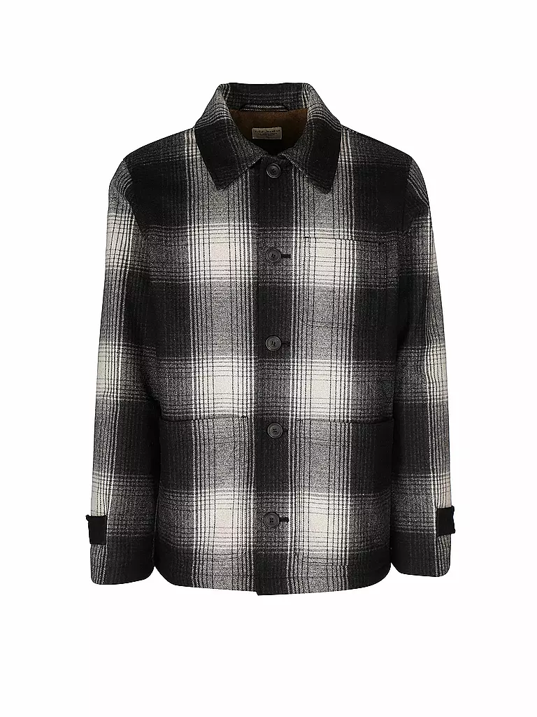 NUDIE JEANS | Wolljacke Mangan  | schwarz