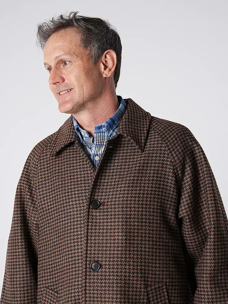 NUDIE JEANS | Wollmantel WILL | braun