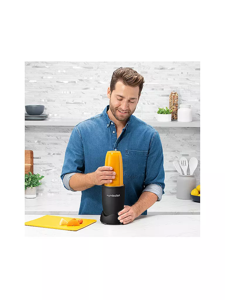 NUTRIBULLET | Standmixer NUTRIBULLET PRO Schwarz/Matt | silber