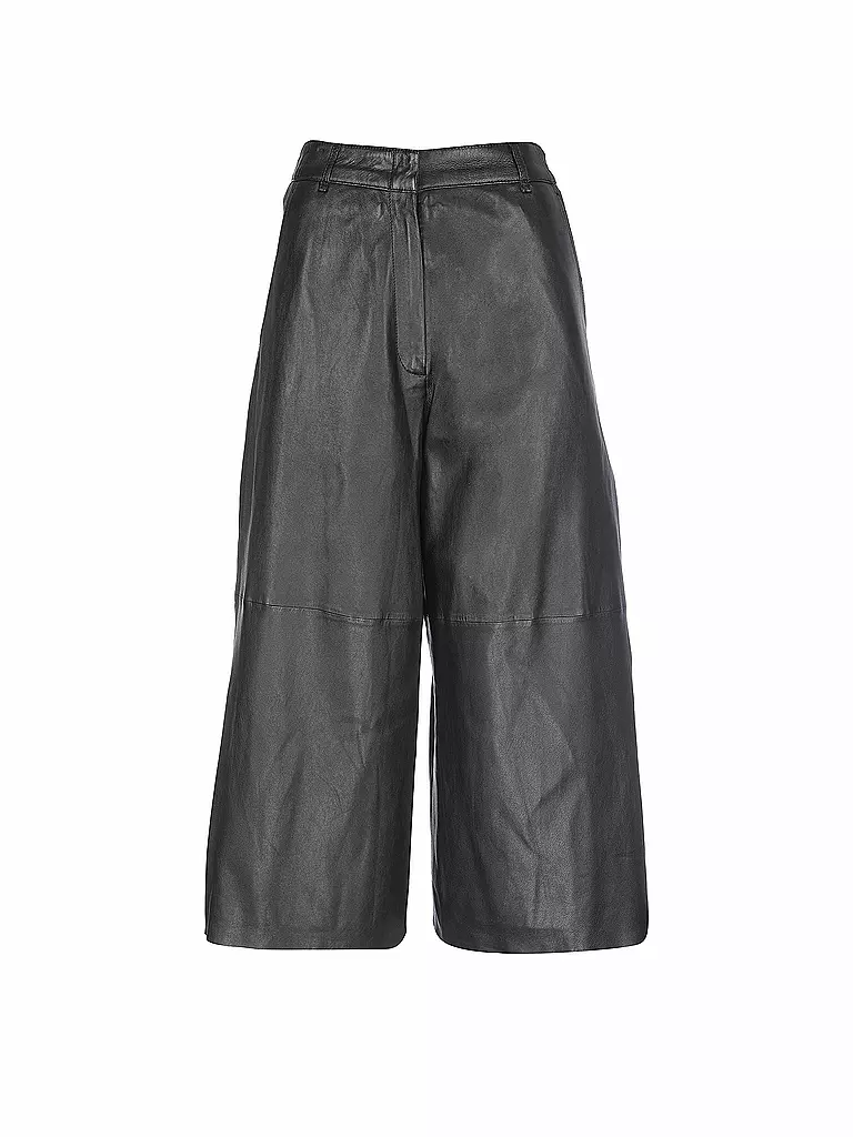 OAKWOOD | Culotte in Leder Optik  Meghan | schwarz