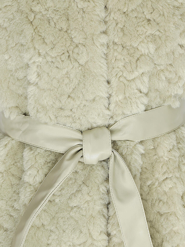 OAKWOOD | Gilet in Felloptik DESTINEE | beige