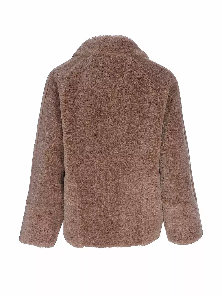 OAKWOOD | Wende Felljacke Helen | rosa