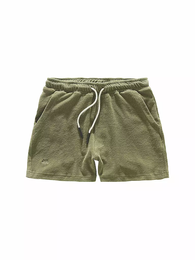 OAS | Frottee Shorts | olive