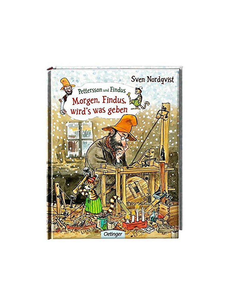 OETINGER VERLAG Morgen Findus wirds was geben (Gebundene Ausgabe)