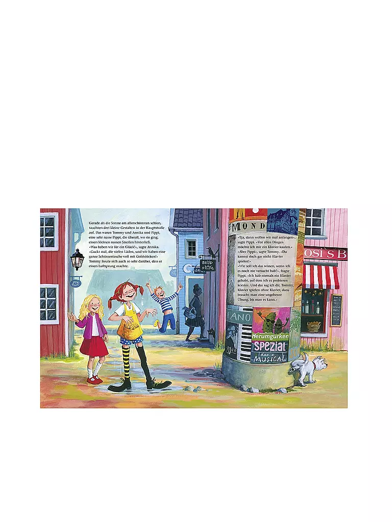 OETINGER VERLAG | Buch - Pippi Langstrumpf geht einkaufen, Astrid Lindgren | keine Farbe