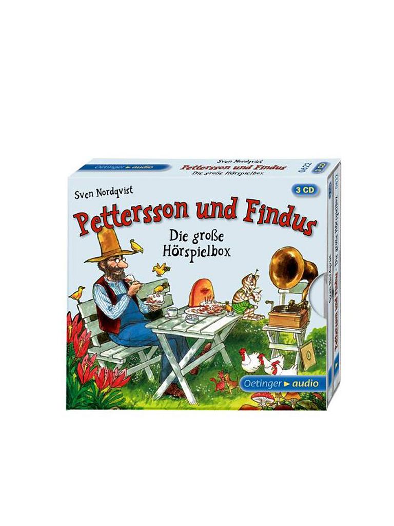 OETTINGER | Hörbuch - Pettersson und Findus - Große Hörspielbox 3 CDs | 
