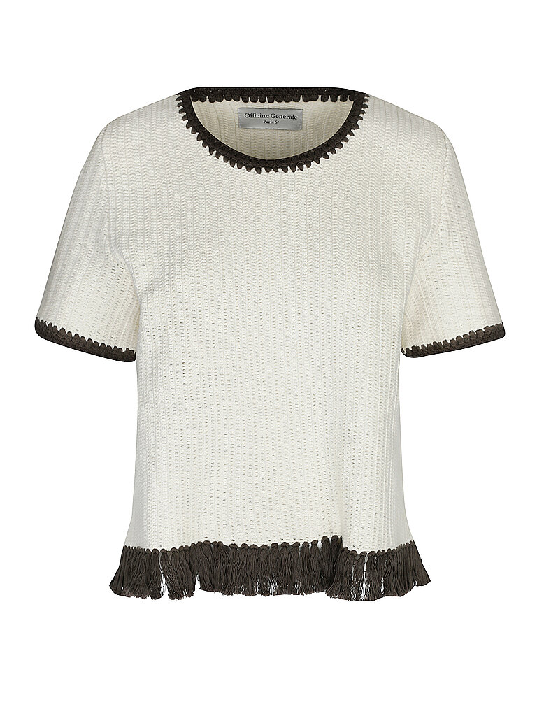OFFICINE GENERALE Pullover creme | S