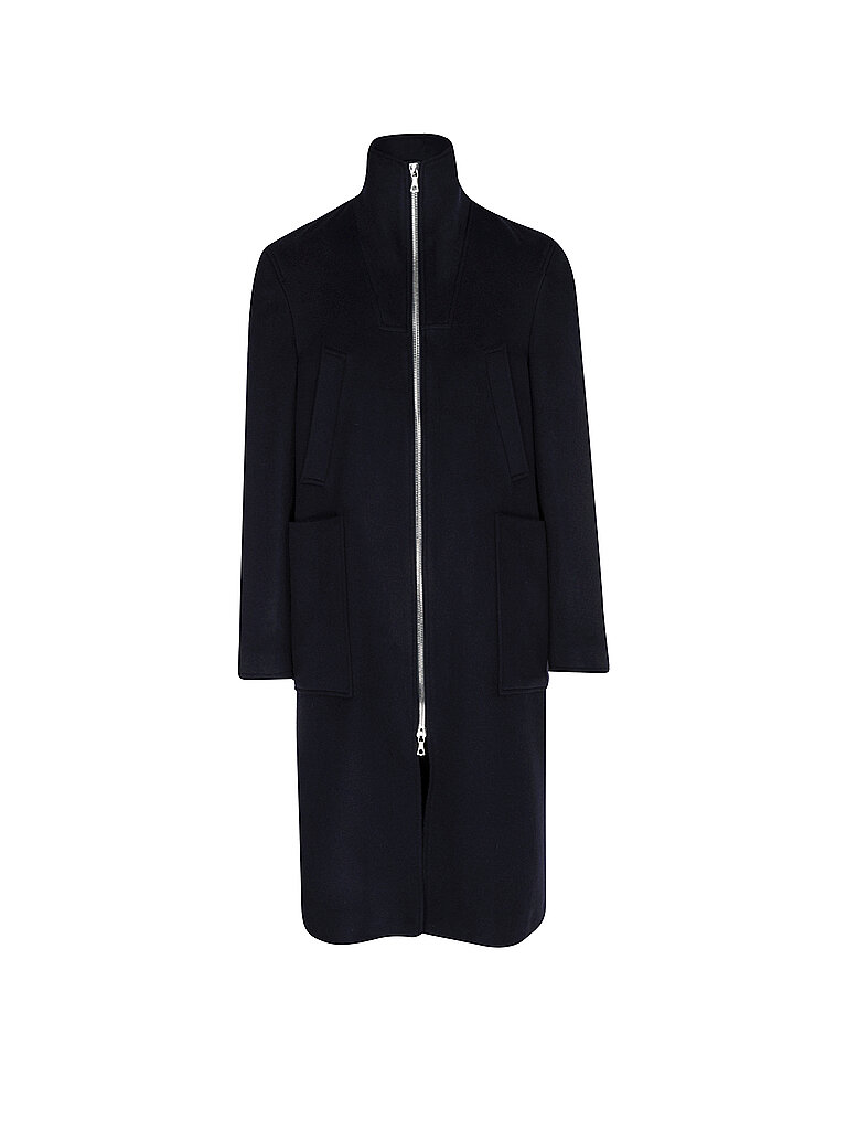 OFFICINE GENERALE Wollmantel PHILIP MOCKNECK dunkelblau | 46