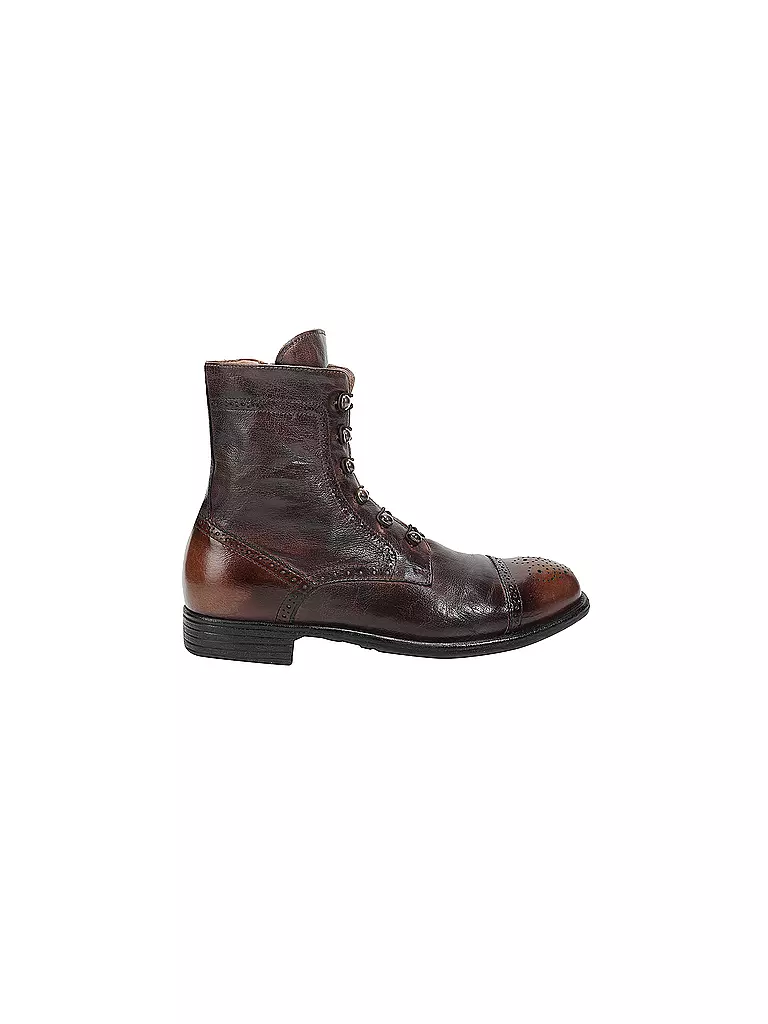 OFFICINE CREATIVE | Lederstiefelette Calixte  | braun