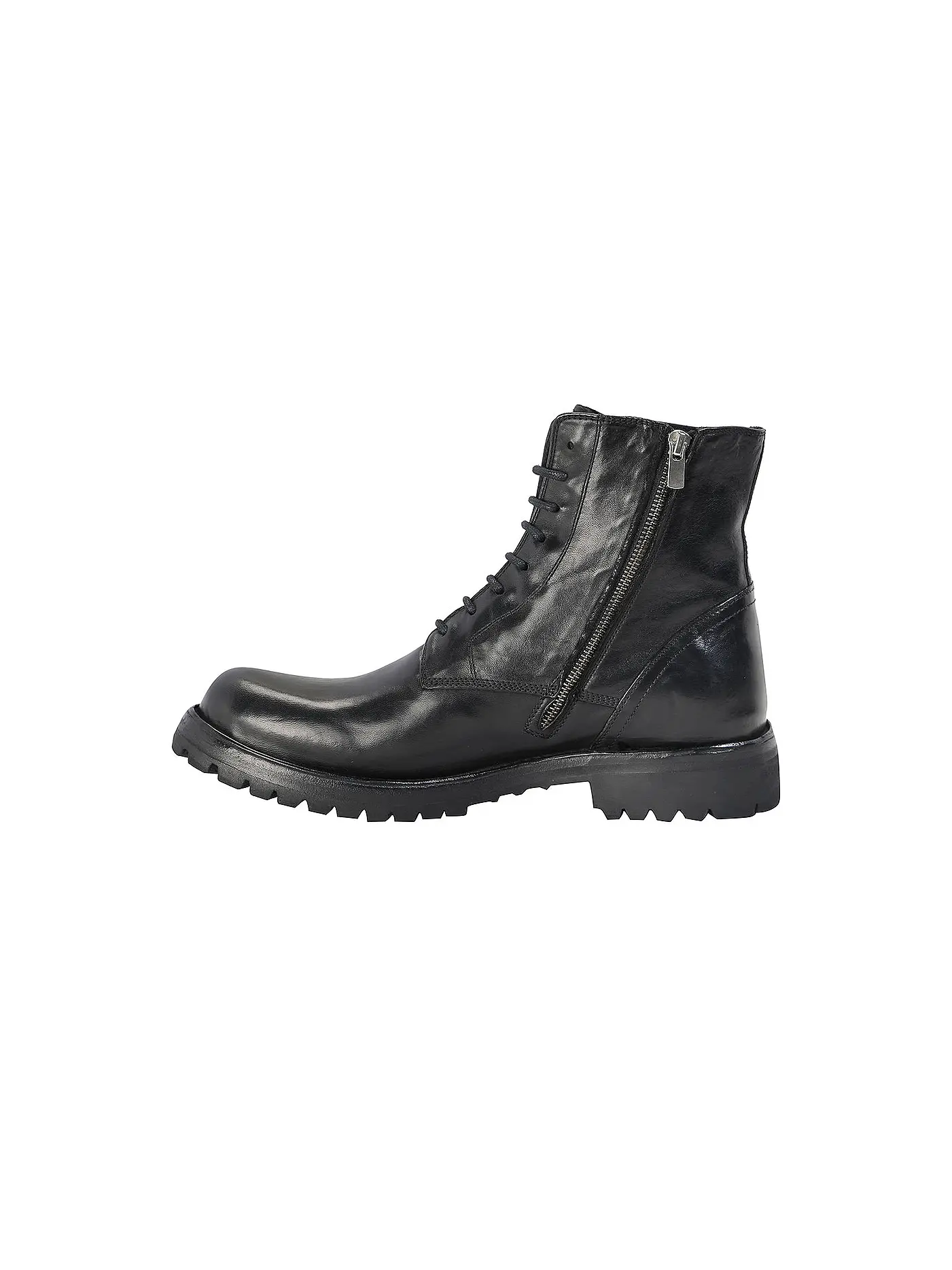 OFFICINE CREATIVE | Schnürboots ICONIK | schwarz