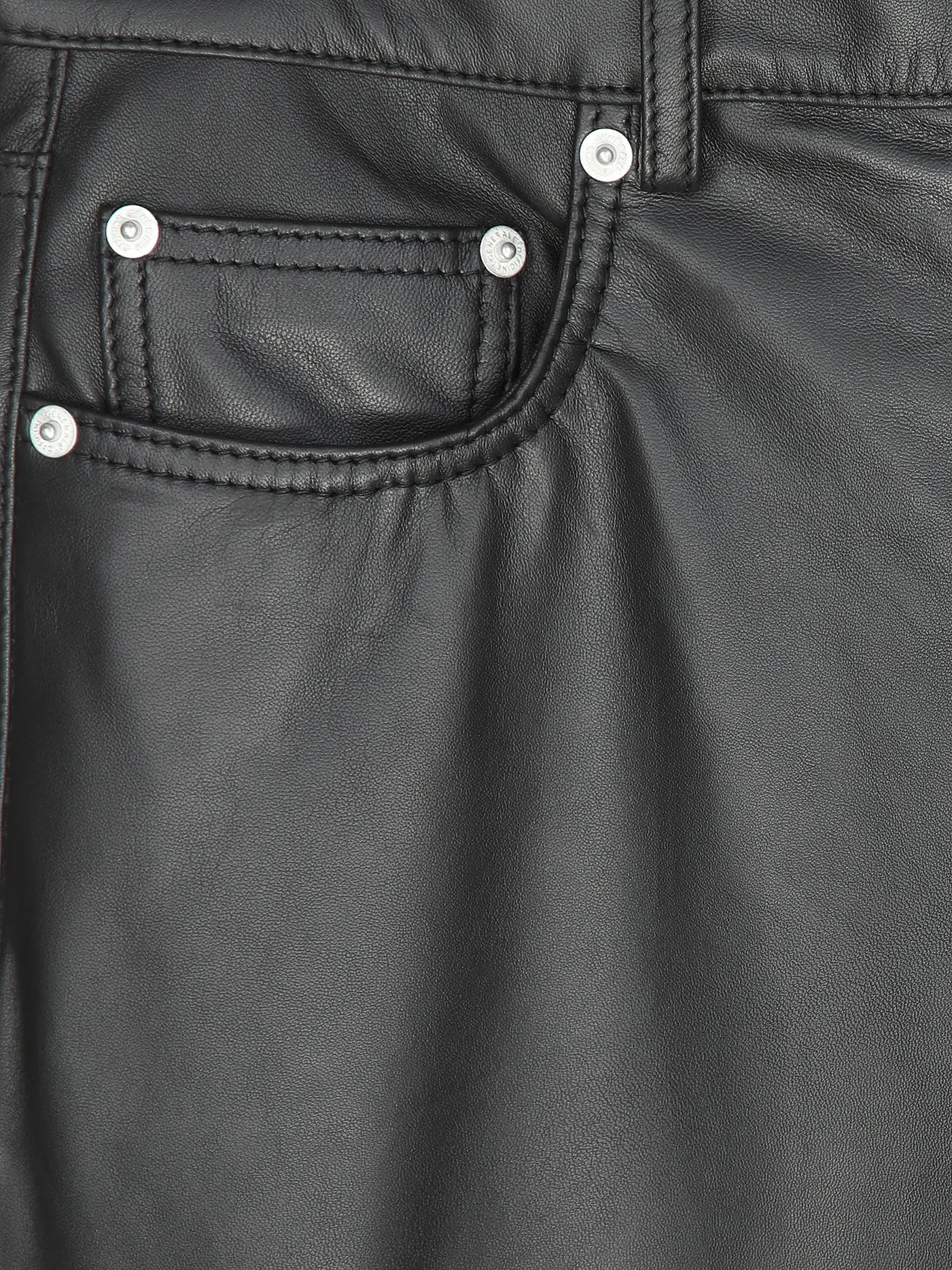 OFFICINE GENERALE | Lederhose NAOMI | schwarz