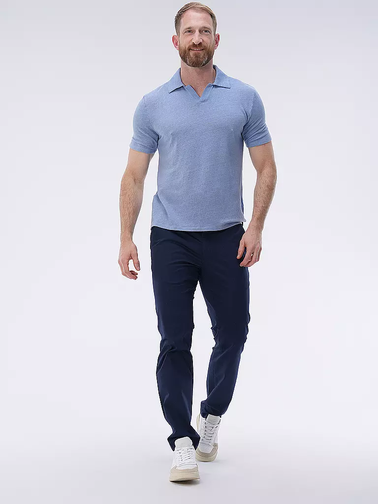 OFFICINE GENERALE | Poloshirt SIMON | hellblau