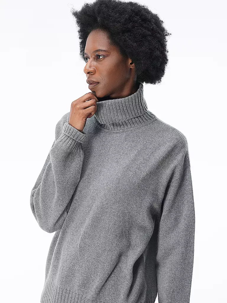 OFFICINE GENERALE | Rollkragenpullover THEA | grau