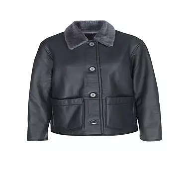 OFFICINE GENERALE Shearlingjacke LAURENCE
