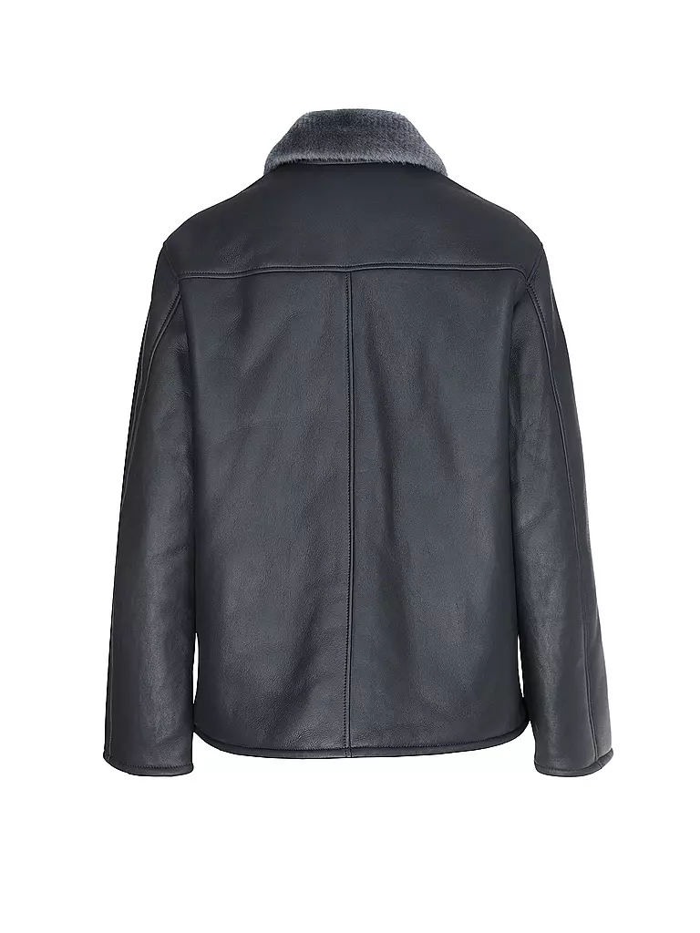 OFFICINE GENERALE | Shearlingjacke  LAURENCE | grau