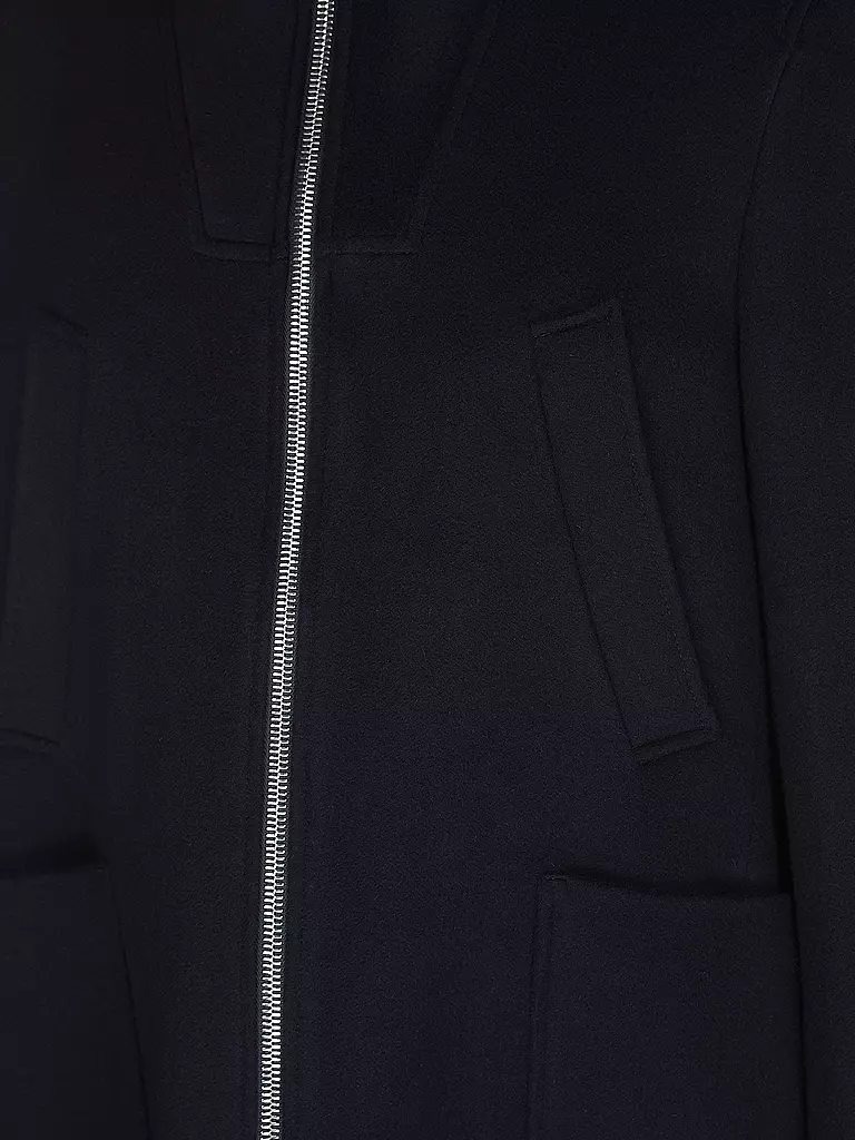 OFFICINE GENERALE | Wollmantel PHILIP MOCKNECK | dunkelblau