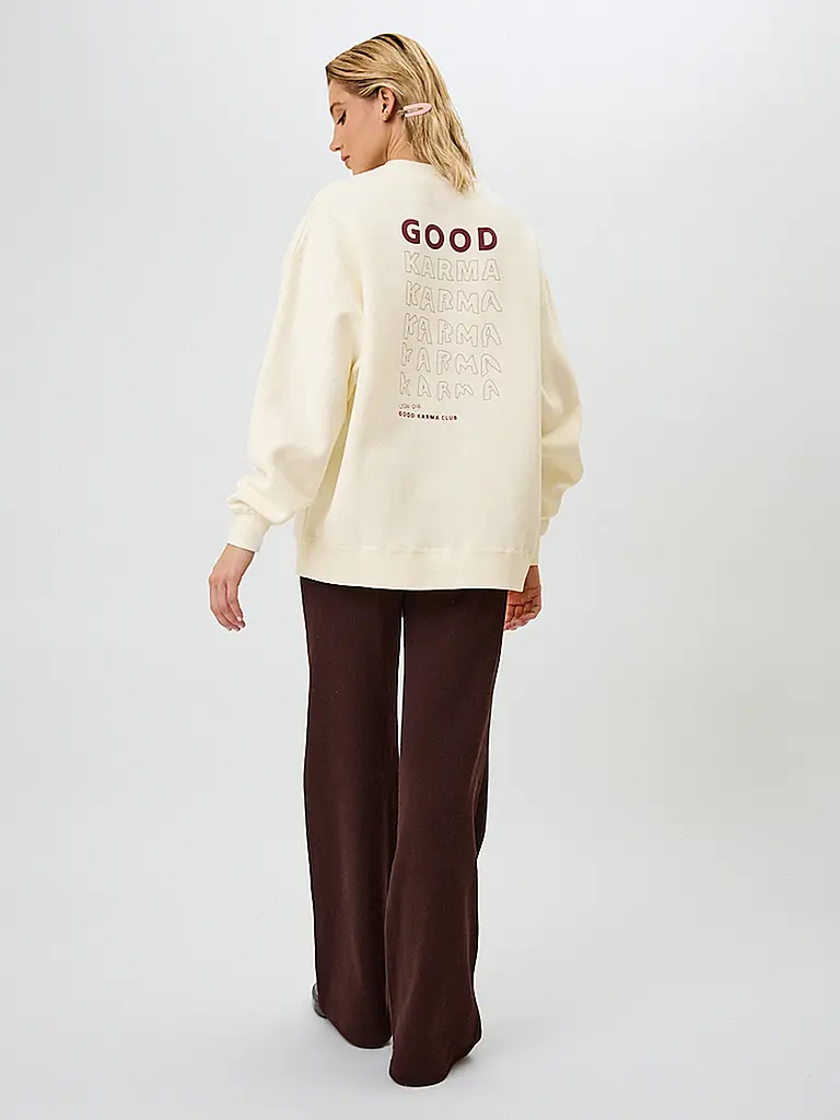 OH APRIL | Sweater GOOD KARMA | Creme