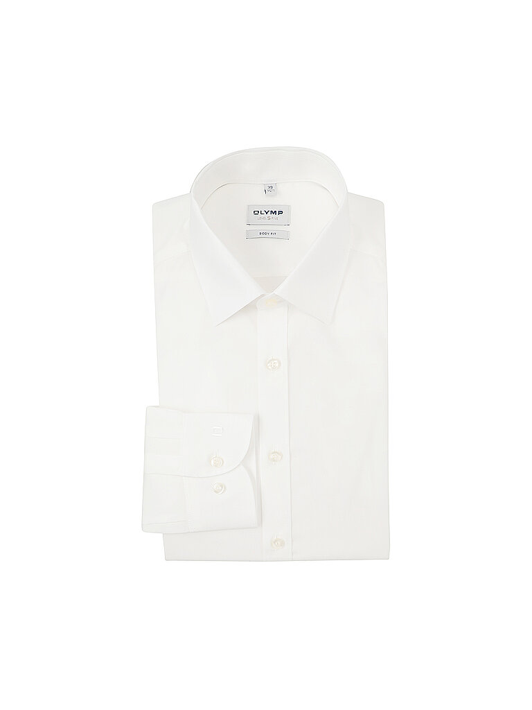 Slim Fit Business-Hemd mit Stretch-Anteil und extra langem Arm