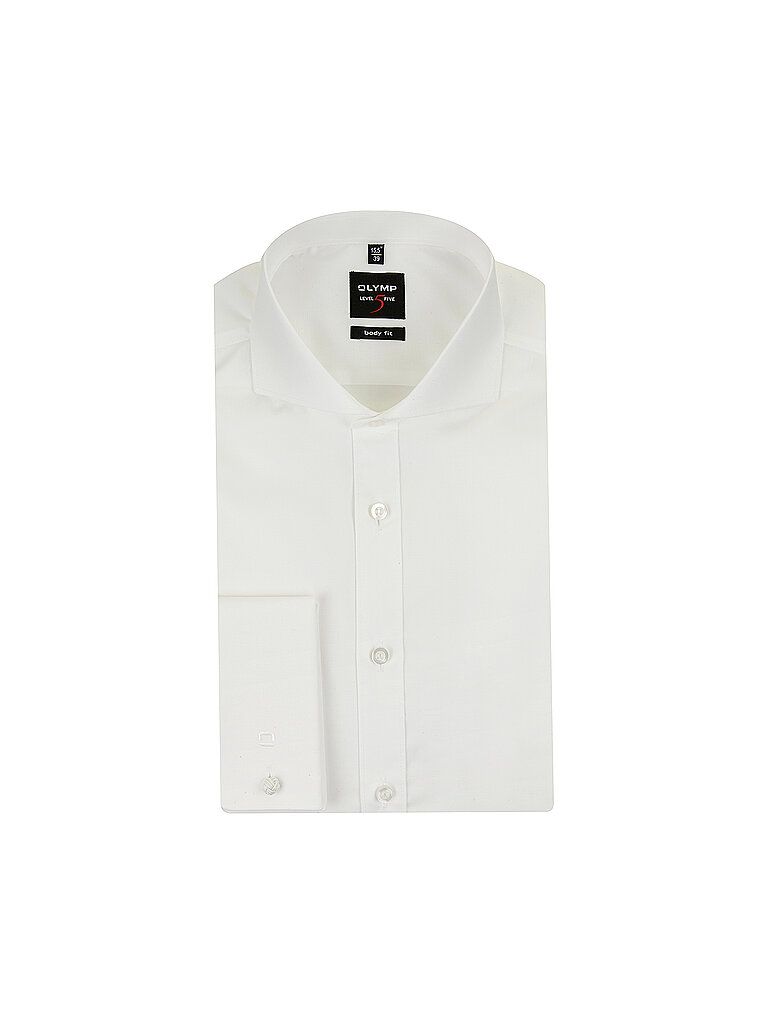 OLYMP LEVEL FIVE Hemd Body Fit beige | 38
