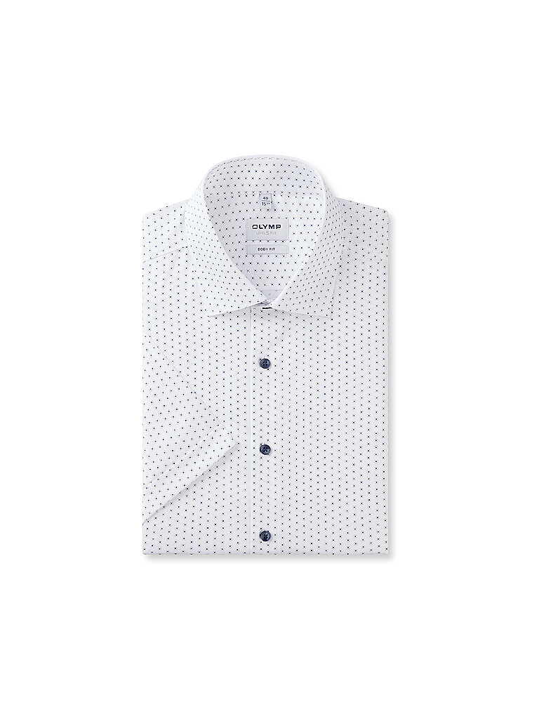 Slim Fit Businesshemd mit Allover-Muster Modell NEW YORK