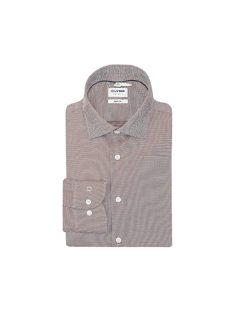 OLYMP LEVEL FIVE Hemd Slim Fit  hellbraun | 43