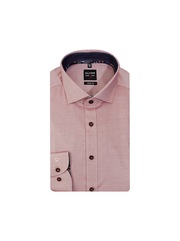OLYMP LEVEL FIVE Hemd orange | 37